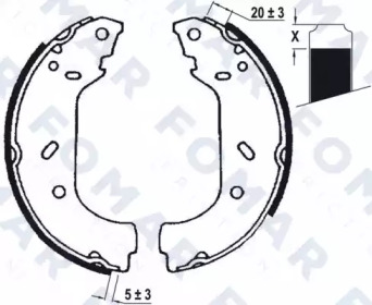 FOMAR FRICTION FO 0600